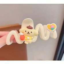 Syn İletişim Kawaii Sanrio Büyük Boy Xl Mandal Kıskaçlı Toka  My Melody Cinnamoroll Pompompurin Hello Kitty