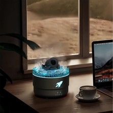 Ajin Trade Aroma Nemlendirici Buhar Topu Nemlendirici Sessiz Difüzör 2 Mod Yaratıcı Taret Renkli Aroma Hava Nemlendirici Küçük Ev Masaüstü Nemlendirici Yatak Odası Için (Yurt Dışından)