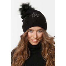 FLORİ Yıldız Desenli Bere