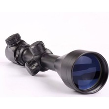 Nikula 3-9X50 Nikula Zoomlu Keskin Nişancı Dürbünü Kırmızı Yeşil Işik Tüfek Çelik Gövde