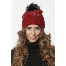 FLORİ Yıldız Desenli Bere