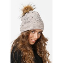 FLORİ Yıldız Desenli Bere