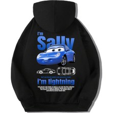 Brz Kids Unisex Çocuk Sally Arabalar Hoodie
