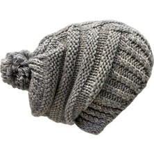 Ponponlu Örgü Bere