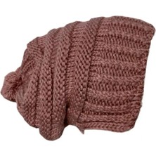 Ponponlu Örgü Bere