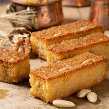 Geleneksel Cevizli - Bademli Şam Tatlısı (750G Gold Kutu)
