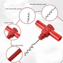 Mor Tarzı Şarap Açacağı Yaratıcı Kalemlik Şişe Açacakları Tirbuşon Taşıması Kolay Mutfak Spire Açacağı Düğün Hediyeleri Şekeri Metal Tirbuşon (Yurt Dışından)