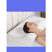 Mega Boy Ortopetik Yastık Boyun Düzleşmesi Için Yastık 60X40X14/12 cm