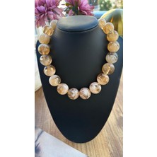 Queen Accessory Boncuk Top Kolye