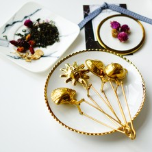 Lianghao Shopb Stil 1 Stil Yeniden Kullanılabilir Çay Süzgeci Metal Kabuk Kalp Yıldız Desen Paslanmaz Çelik Çay Demleme Aracı Teapot Aksesuarı (Yurt Dışından)