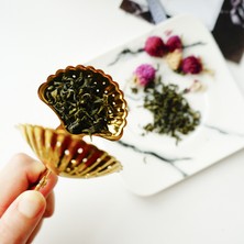 Lianghao Shopb Stil 1 Stil Yeniden Kullanılabilir Çay Süzgeci Metal Kabuk Kalp Yıldız Desen Paslanmaz Çelik Çay Demleme Aracı Teapot Aksesuarı (Yurt Dışından)