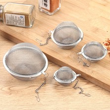 Lianghao Shopb M Tarzı Paslanmaz Çelik Mutfak Baharat Topu Çay Filtresi Katı Baharat Artığı Filtre Çorba Etli Etlı Çay Metal Ince (Yurt Dışından)
