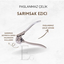 Paslanmaz Sarımsak Ezici Hazneli