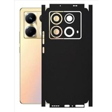 ECR MOBILE  Infinix Note 40 Mat Siyah Arka Kaplama