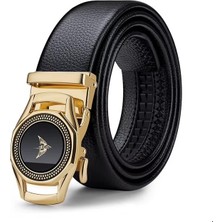 William Polo Williampolo  Deri Erkek Gold Tokalı Kemer