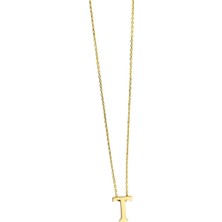 Altınkaynak 14 Ayar Altın Harfli Kolye  -  0190930