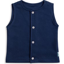 Zuppers Çıtçıtlı Pamuk Yelek - Lacivert