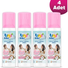 Uni Baby Kolay Tarama Spreyi 200 ml x 4 Adet