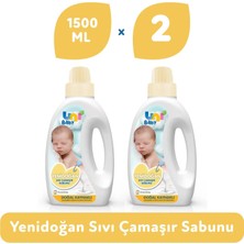 Unı Baby Yenidoğan Çamaşır Sabunu 1500 ml 2'li Set