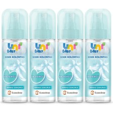 Uni Baby Kolonya Bebeksi Kokular 150 ml x 4 Adet