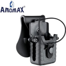 Amomax Telsiz Kılıfı Siyah Am-Rh