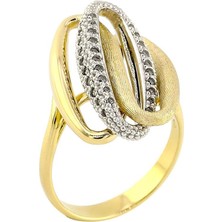 Altınkaynak 14 Ayar Altın Tasarım Yüzük  -  0191075