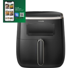 Philips Ultra Premium  Airfryer, 5.6l Kapasiteli Hazne, Siyah