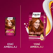 Palette Deluxe Kalıcı Renkler 7-77 Yoğun Parlak Bakır Saç Boyası