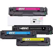 İnkwell HP Color Laserjet Pro M479FDW-HP 415A Uyumlu Muadil Toner 1 Set Renk 2400 Syf