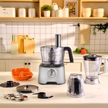 Karaca Mastermaid Power Max 11 In 1 Mutfak Robotu Cool Gray 2500W