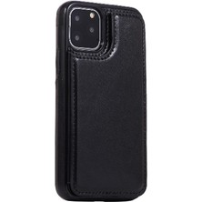 Manyi Market Kart Tutucu Kickstand ile IPhone 11 Pro Max Pu Deri Için Cüzdan Kılıf (Yurt Dışından)