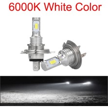 Xiyu Shop H9 Stili 6000K Muxall H4 H7 Led Araba Far Ampülleri Lk Oto Buz Lambası Arabalar Için H1 H3 H11 H13 H Hb3 Hb4 Sis Farları (Yurt Dışından)