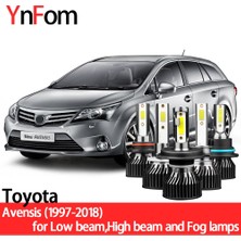 Xiyu Shop Uzun Huzme Stili 2011-2015 T270 Toyota Ave Verso M2 Ipsum Kısa Huzme, Uzun Huzme, Sis Lambası, Araba Aksesuarları Için Ynfom Led Farlar Kiti (Yurt Dışından)