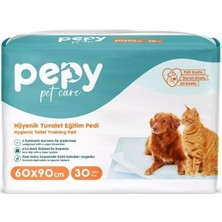 Pepy Pet Care Pepy 60X90 cm Hijyenik Tuvalet Eğitim Pedi 30'lu