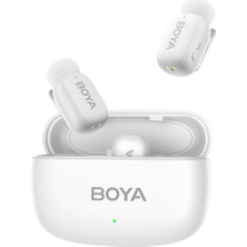 Boya Mini Wireless Yaka Mikrofonu - Beyaz