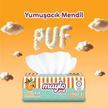 Maylo Mandalina Kokulu Çek Kullan Puf Mendil 150 Yaprak