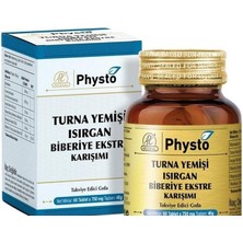 Physto Adephysto Turna Yemişi Biberiye Karışımı 60 Tablet