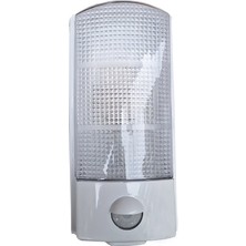 Sunlight Hareket Sensörlü LED Duvar Armatürü 360 Derece Beyaz Işıklı