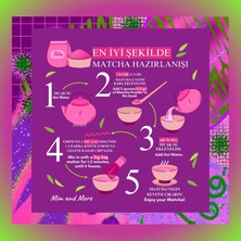 Mim and More Pink Berry Matcha - Böğürtlen Aromalı Pembe Superfood Matcha Tozu, 100 gr