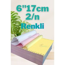 Sürekli Form 6''X17CM 2/n Baskısız Kantar Fişi 1000'LI Renkli 6 Inç 17 cm 2 Nühsa