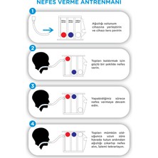 Flexy Medical Triflo Solunum Egzersiz Cihazı 2 Adet Yüksek Kalite Nefes Egzersiz Aparatı