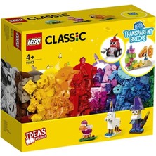 11013 LEGO Classic Yaratıcı Şeffaf Yapım Parçaları 500 Parça +4 Yaş