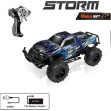 SYR-666-835A Kumandalı  2.4ghz Şarjlı 1:8 Storm Off Road Araba