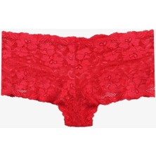 Koza İç Giyim Kadın 3'lü Dantelli Şort Boxer Külot