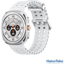 Haino Teko Watch Ultra Amoled Ekran Waterproof Akıllı Saat 3 Kordonlu Titanyum Gümüş 47MM