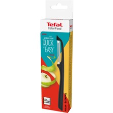 Tefal Colorfood Meyve ve Sebze Soyacağı 17CM Siyah