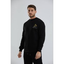 Autopsy Jeans Baskılı Relax Fit Bisiklet Yaka Unisex Sweatshirt