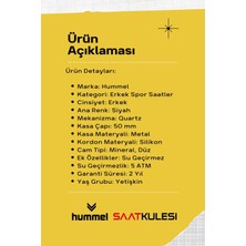 Hummel Erkek Spor Kol Saati Siyah HM-3004MA-4