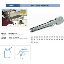 Uma Reçme Bant Çift Kıvırma Apara 25X6MM / Uma-11