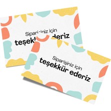 Ambalaj Pazarı Teşekkür Kartı (Tasarım 9) 6 x 9 - 50 Adet